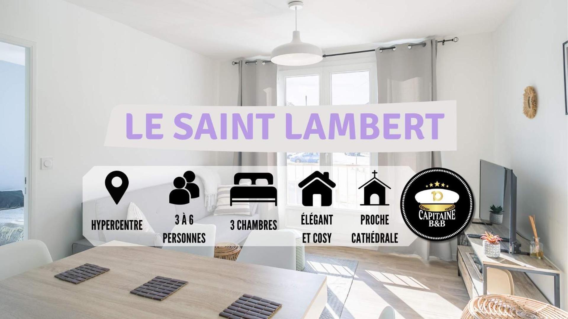 Ferienwohnung Le St Lambert Proche Cathedrale Parking Gratuit Troyes Exterior foto